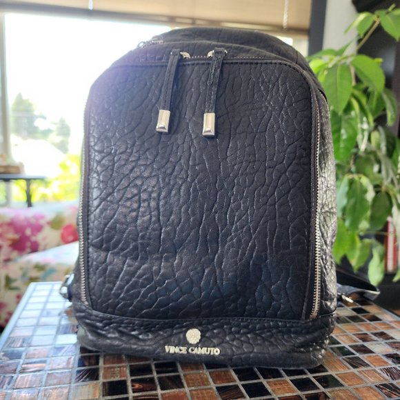 Vince Camuto | Bags | Vince Camuto Black Pebbled Leather  display picture 1